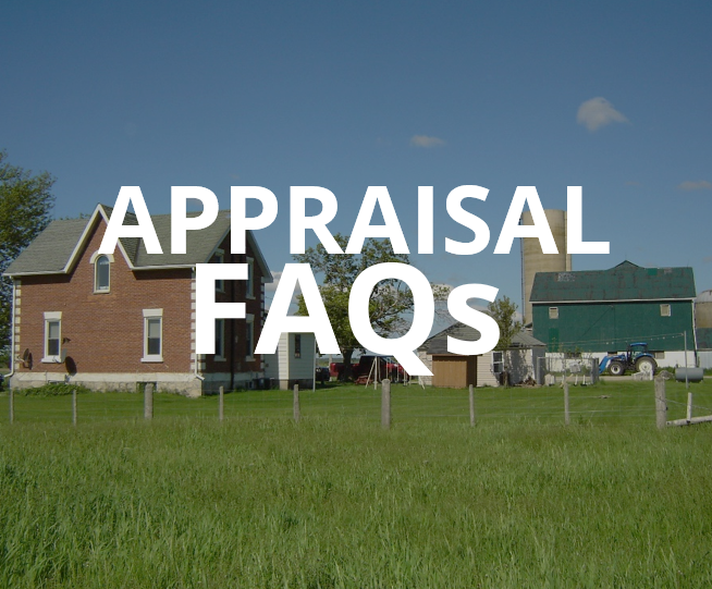 FAQs for appraisals for real estate